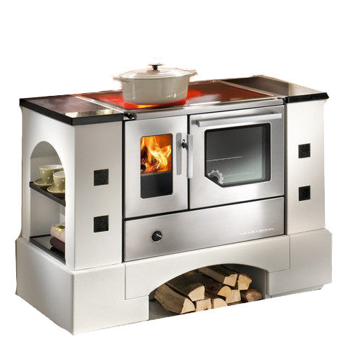 Herdbausatz Planai.5-C mit Bausatzherd BSH 75.5-SF Edelstahl schwarz/granit