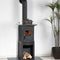 Globefire Kaminofen Holzofen Pluto | 5 kW