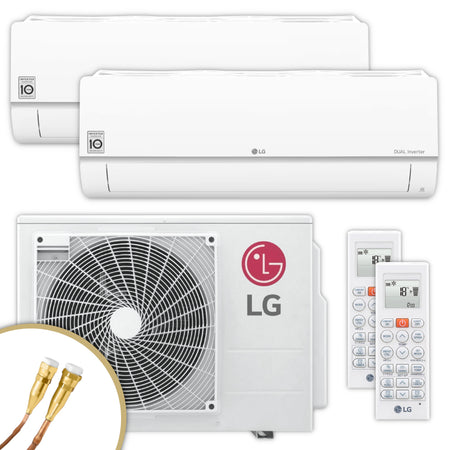 LG Split Klimaanlage Set STANDARD PLUS | 1,5 kW + 5,0 kW | Quick-Connect