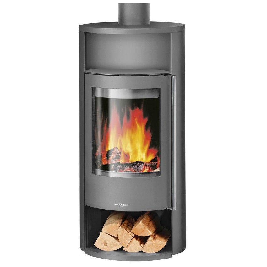 ORANIER | Polar Neo 4 | Kaminofen| Gussgrau | 5.0 kW | A+