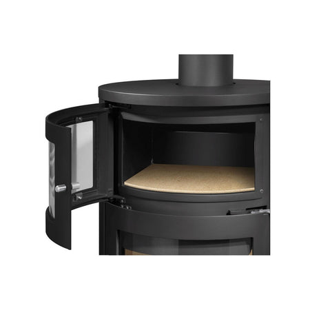 ORANIER | Polar Neo Bakery | Kaminofen | Schwarz |Backfach