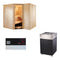 Sentiotec Sauna Komplettset Polaris Large | Qube | 5 Pers.