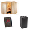 Sentiotec Sauna Komplettset Polaris Large | Home Premium | 5 Pers.