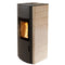 AUSTROFLAMM Pelletofen | Polly Light | Keramik Vanilla Caramel | 9,0 kW