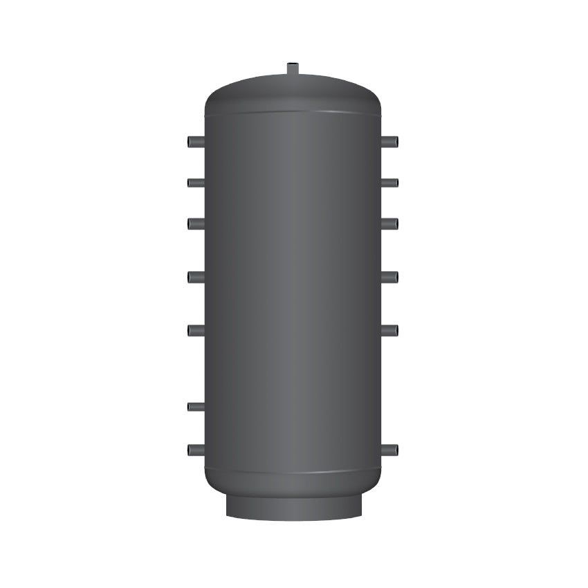 TWL | Pufferspeicher 500 für Heizungswasser | 2 Wärmetauscher | 180°