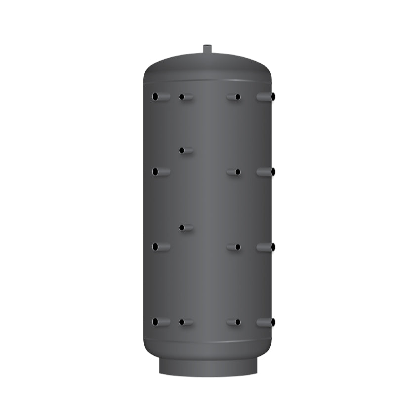 TWL | Pufferspeicher 200 Heizungswasser | 2 Wärmetauscher | 90°