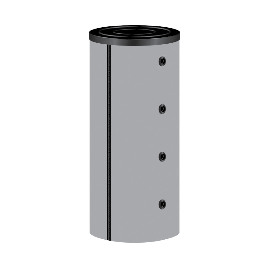 TWL | Pufferspeicher 200 Heizungswasser | 2 Wärmetauscher | 90°