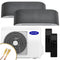Carrier Multisplit Klimaanlage Set | Premium Line | 2,5 kW + 2,5 kW | Quick-Connect