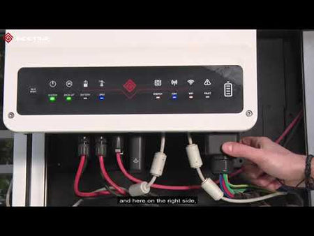 Unboxing a brand new GOODWE 10 kW ET inverter and install it