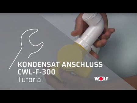 Dieses Video erklärt Ihnen den Kondensat-Anschluss für das WOLF Wohnraumlüftungsgerät CWL-F-300 Excellent. 
Mehr zu WOLF Wohnraumlüftungen: https://www.wolf.eu/profi-portal/produktkatalog/ventilation-domestic/