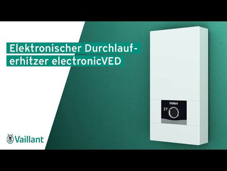 Ausgezeichneter Warmwasserkomfort mit besonders hoher Energieeffizienz. Unser elektronischer Durchlauferhitzer electronicVED: http://vai.vg/electronicved. #Vaillant #Durchlauferhitzer