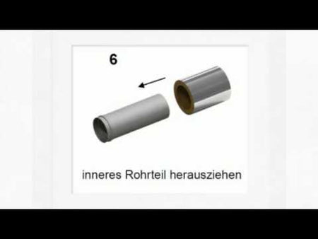 Kürzen eines Längenelements mit integriertem Wandfutter
Weitere Informationen finden Sie auf unter http://http://www.thermoflux.info