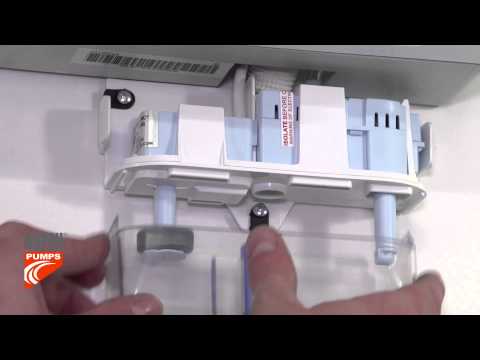 How to fit the mini blanc from Aspen Pumps into a wall mounted air conditioning unit.