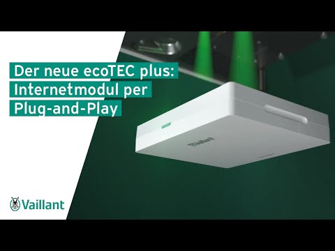 In Verbindung mit dem optional erhältlichen Internetmodul sensoNET ist unser neuer ecoTEC plus auch bequem per kostenloser App steuerbar. Das Internetmodul wird einfach und platzsparend per Plug-and-Play unter dem Gas-Brennwertgerät angebracht: http://vai.vg/ecotecplus-neu. #Vaillant #Gasheizung