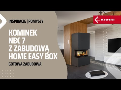 Der Kamin HOME EASY BOX ist eine Kombination aus einem modernen und ökologischen NBC 7-Einsatz und einer vorgefertigten schwarzen Stahlkonstruktion. Das Ganze ist eine perfekte Antwort auf die aktuellen Trends in der Innenarchitektur. Perfekte Proportionen und Minimalismus in Kombination mit einer dreiseitigen Sichtweise des Feuers schaffen eine gemütliche Atmosphäre, die unbeschwerte Familientreffen begünstigt.
