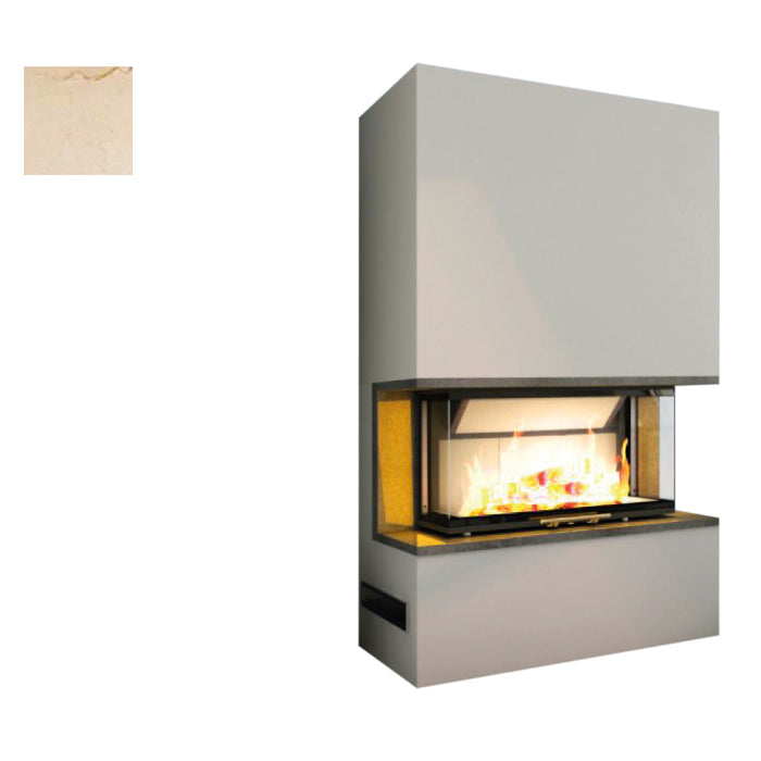 Hajduk Kaminbausatz Pure Extra| Crema Marfil| Klimaworld.com