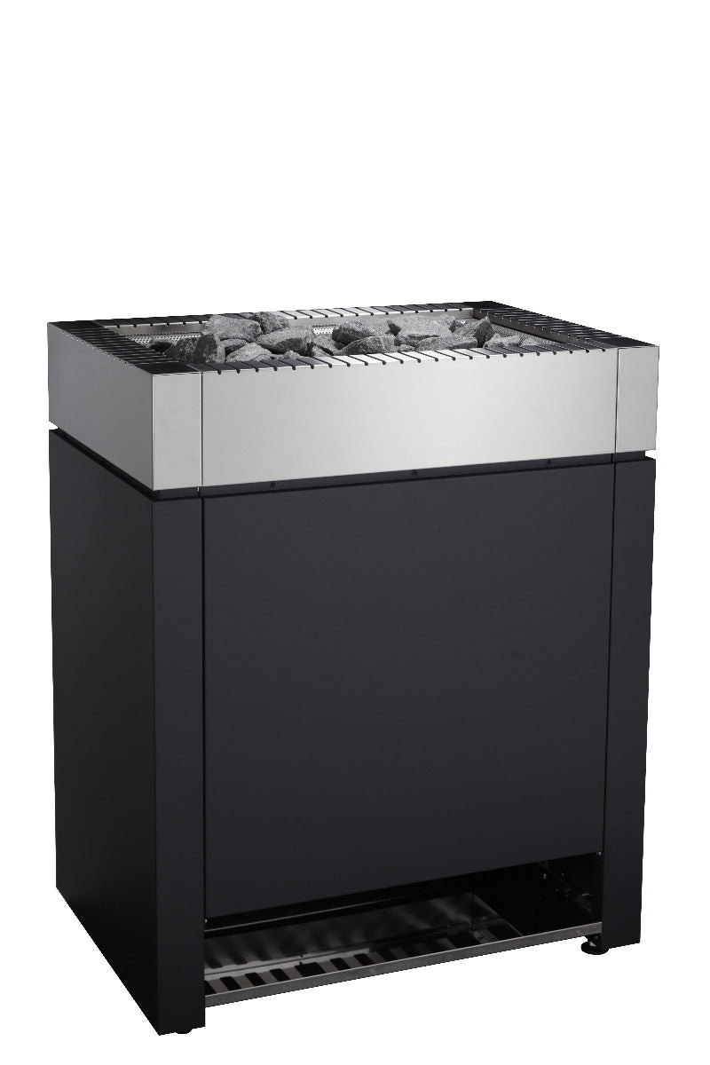Sentiotec elektrischer Saunaofen QUBE 240 und QUBE 360