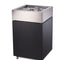 Sentiotec elektr. Saunaofen QUBE-120 | schwarz/edelstahl | 12 kW