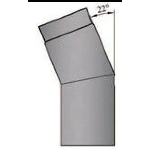 Rauchrohrbogen 22° Durchmesser 180mm