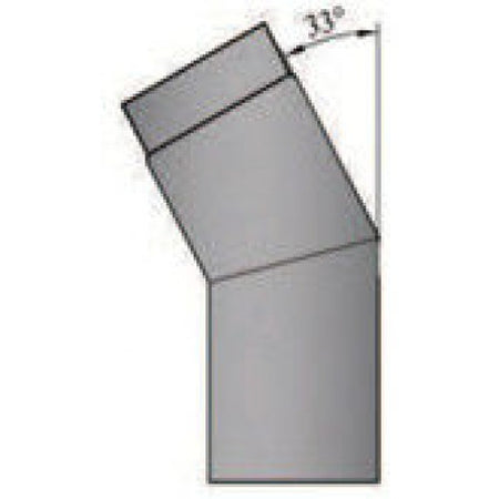 Rauchrohrbogen 33° Durchmesser 180mm