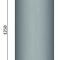 Rauchrohr 1250mm mit Durchmesser 150mm