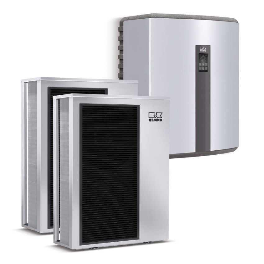 REMKO | Luft/Wasser-Wärmepumpe | Smart WKF 130 Duo | 17-24 kW