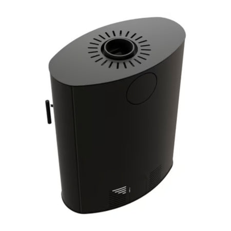 ILDNORD Kaminofen | RENVIK | 10 kW | weißer Brennraum | Hinten | klimaworld.com