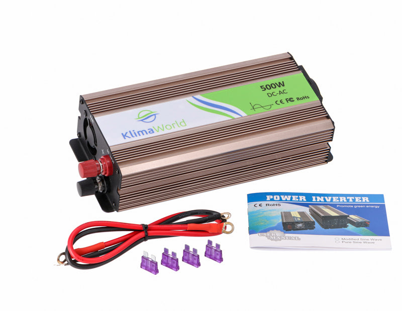 Insel Solaranlage flexibles Komplettset 500 Watt | Laderegler | Klimaworld