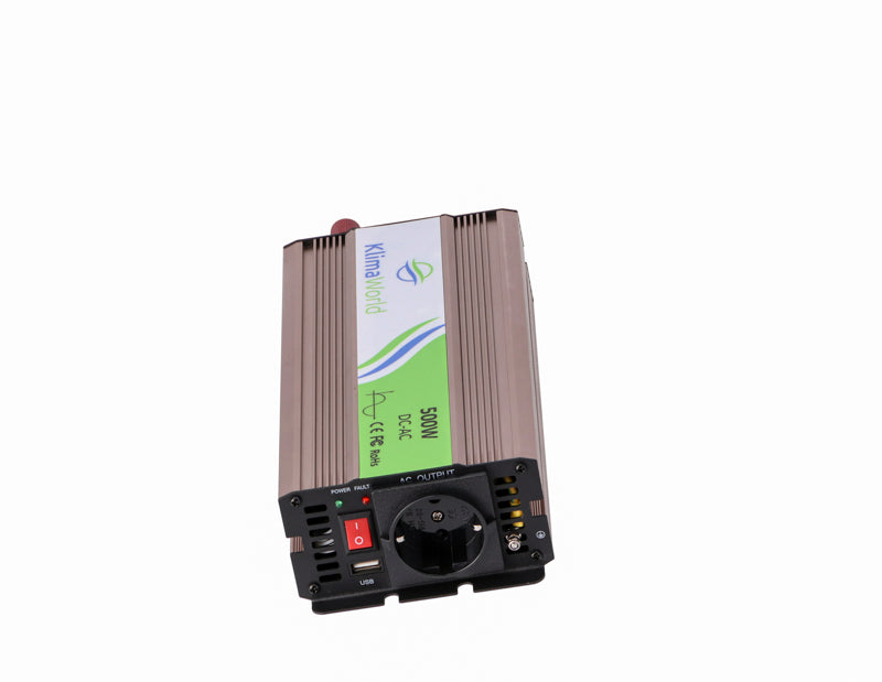 Rogerele Spannungswandler | REP500 | 12V auf 220V | 500W | Klimaworld