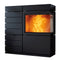 Austroflamm | Pelletofen | RON | Scheibe rechts | 8 kW | gussgrau