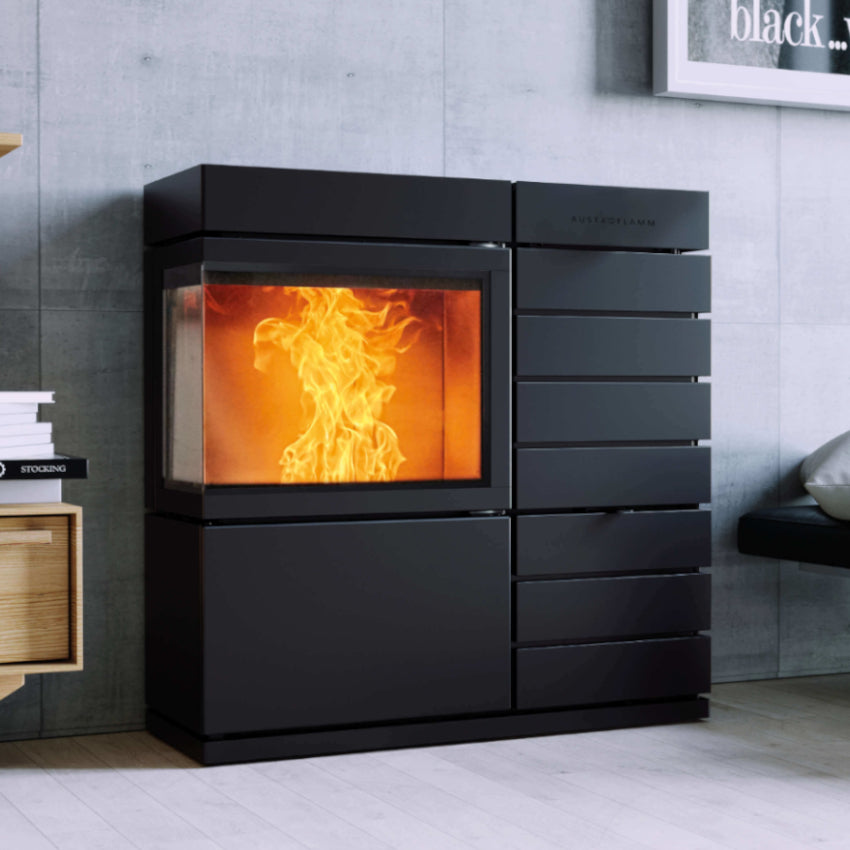 Austroflamm | Pelletofen | RON | 8 kW | Scheibenseite wählbar | Image 2