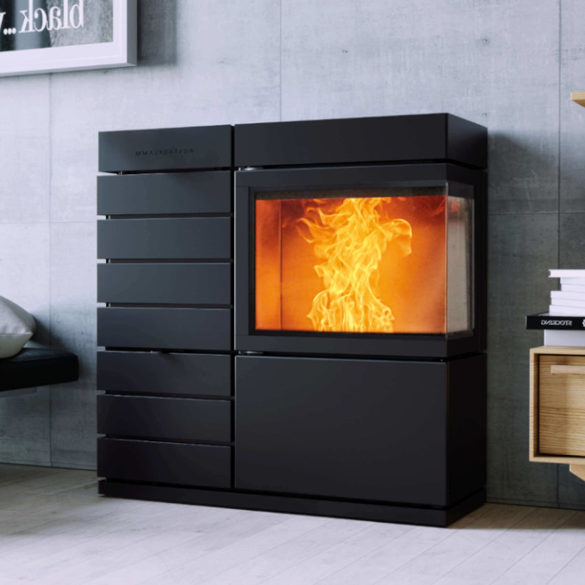 Austroflamm | Pelletofen | RON | 8 kW | Scheibenseite wählbar | Image 2
