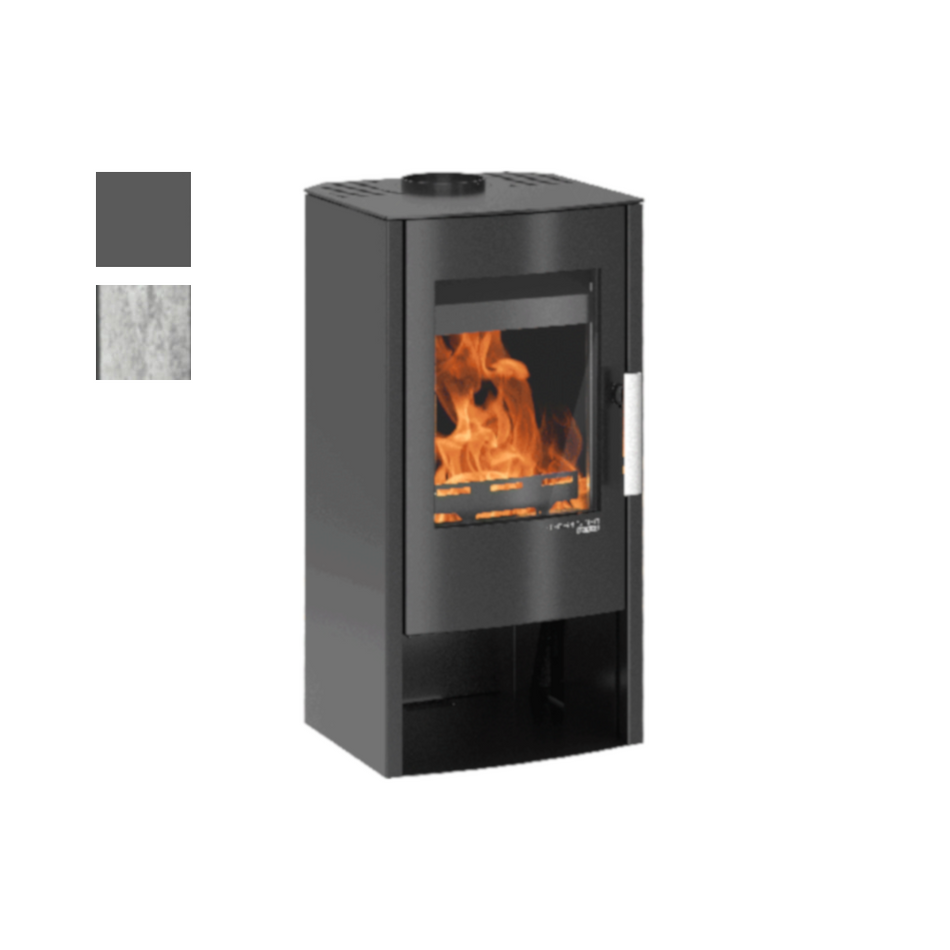 Haas+Sohn | Rosenheim easy 297.15/ -ST, perl-schwarz | 6 kW | Farbwahl