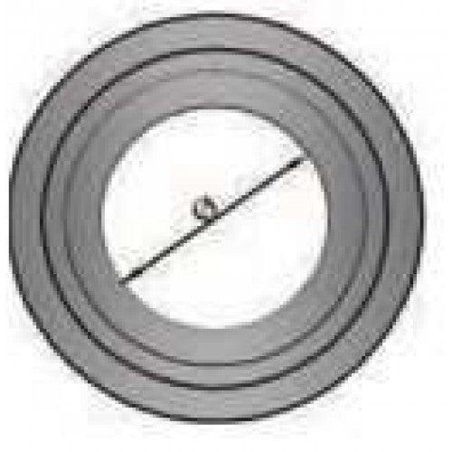 Rosette für Pelletrauchrohre Durchmesser 100mm
