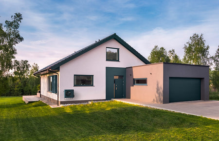 Rotex Wärmepumpen-Außengerät Hauswand RRGA04DV-CA anthrazitgrau