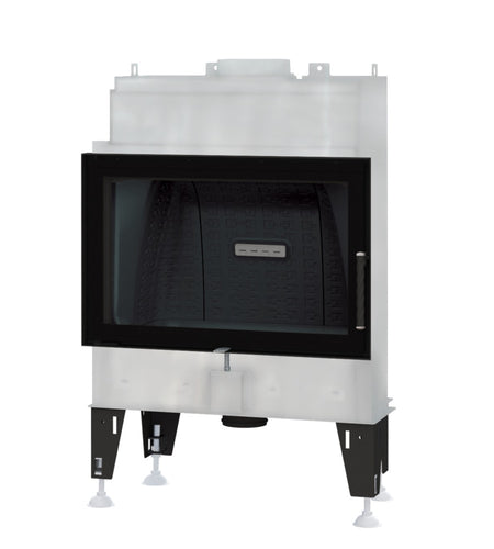 BeF Home Kamineinsatz Royal 8 | 8 kW | Schwarz