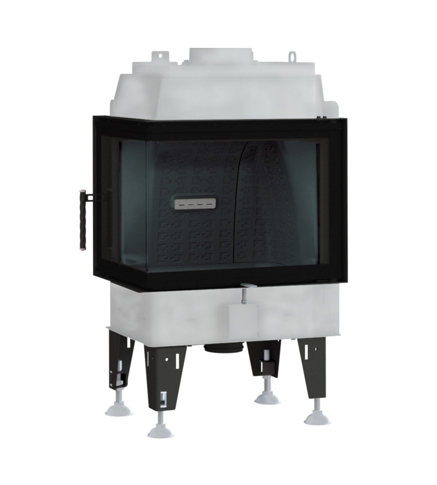 BeF Home Kamineinsatz Royal 8 CL | 8 kW | gebogene Glascheibe 
