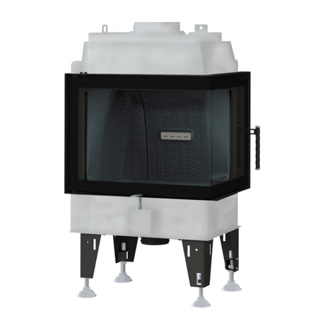 BeF Home Kamineinsatz Royal 8 CP| 8 kW | gebogene Glascheibe 