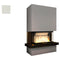 Kaminbausatz Royal Extra für Volcano 3ATh|Sinter Oxide Bianco