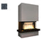 Kaminbausatz Royal Extra für Volcano 3ATh|Steel Grey