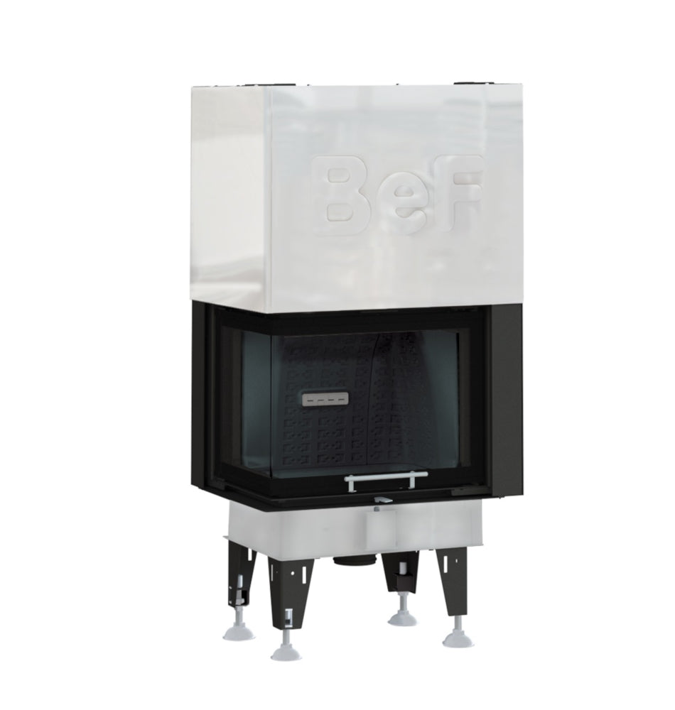 BeF Home Kamineinsatz Royal V 8 CL| 8 kW | Hochschiebbarer Tür 