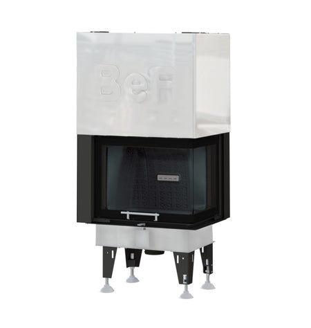 BeF Home Kamineinsatz Royal V 8 CP| 8 kW | Hochschiebbarer Tür 
