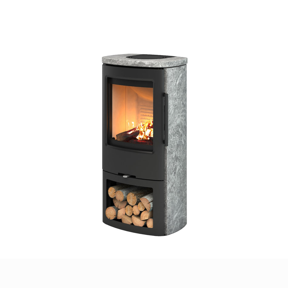 TermaTech Kaminofen TT44S Specksteinverkleidung | 4,8 kW