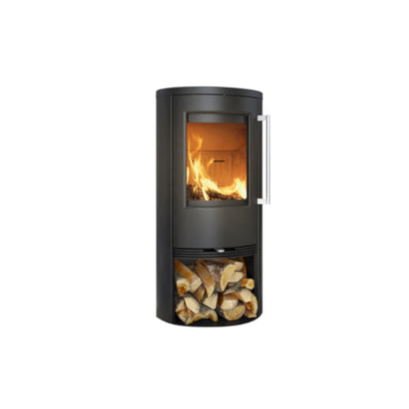 TermaTech | Kaminofen | TT21RS Black | 5 kW | schwarzer Speckstein