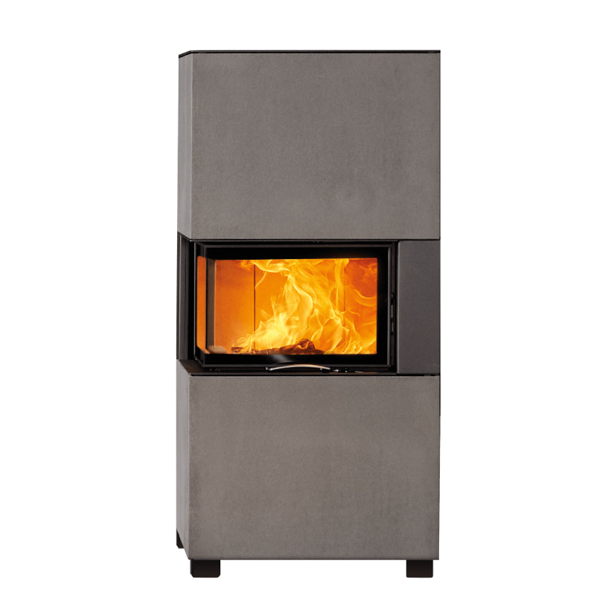 Austroflamm | Designkamin | Sam | hellgrau