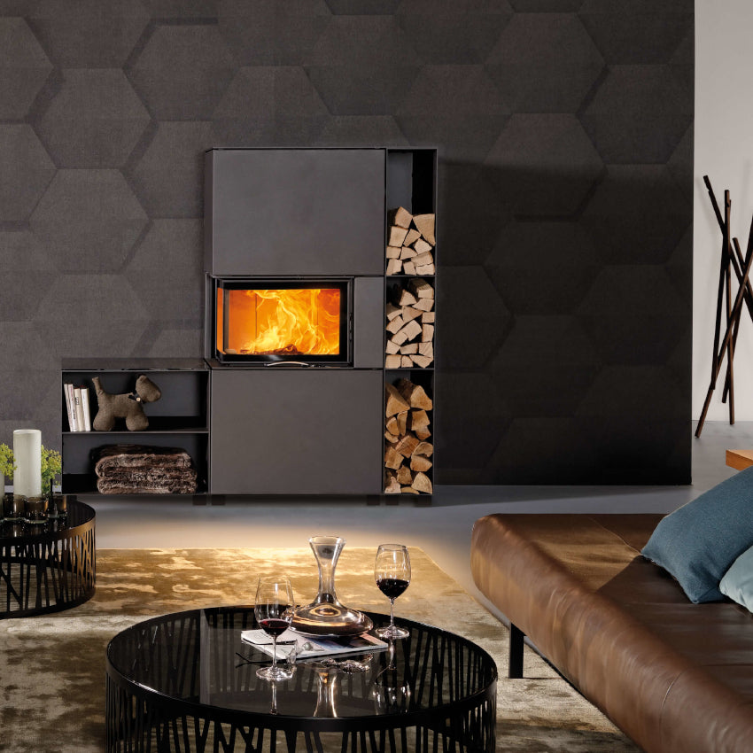 Austroflamm | Designkamin | Sam | anthrazit