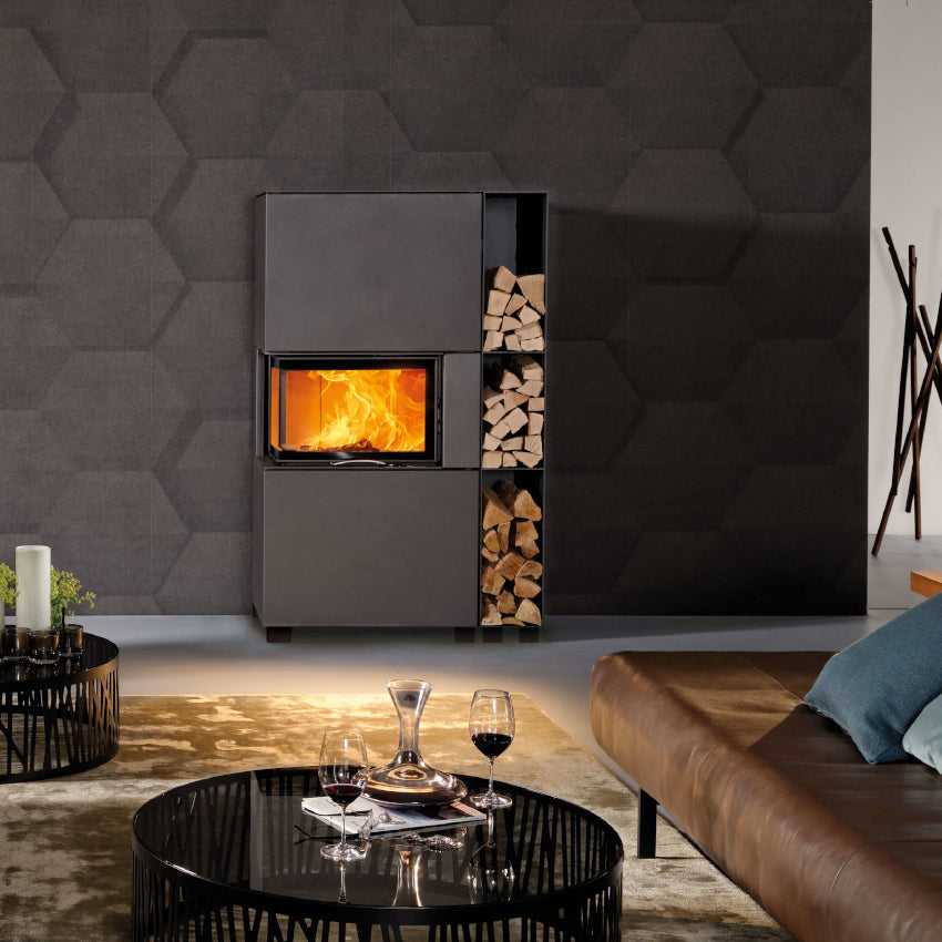Austroflamm | Designkamin | Sam | anthrazit