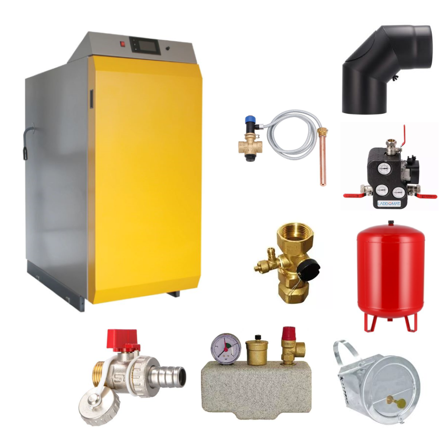 Santer solarprofi Proburner GT 30 Heizungskomplettset