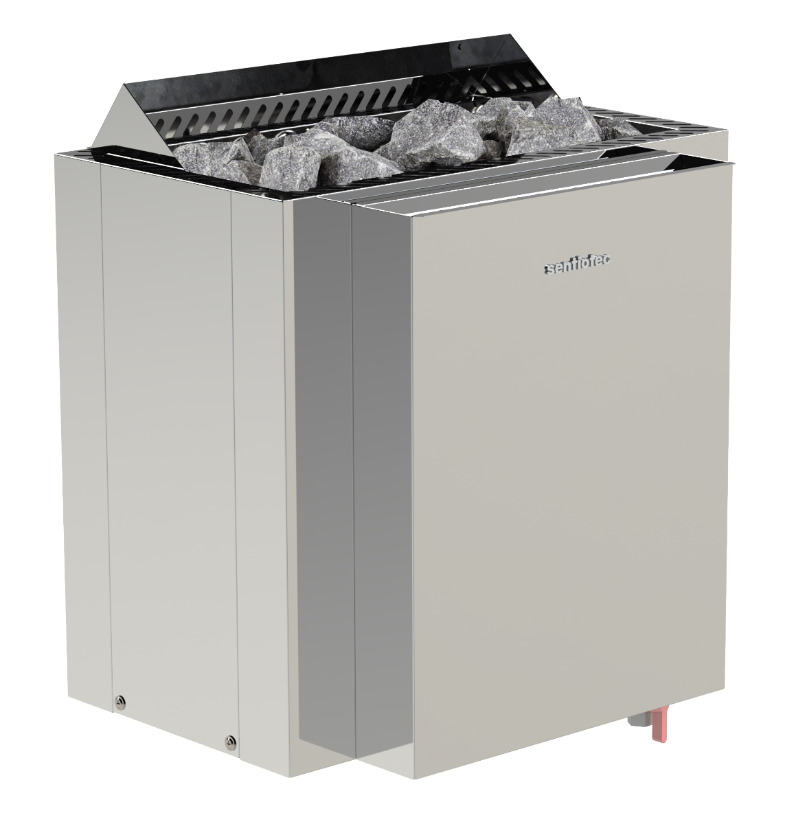 Sentiotec Sauna Set Panorama Small mit Saunaofen Viking Combi und Steuerung K3-Next | klimaworld.com