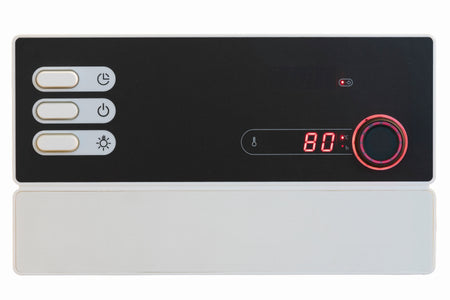 Sentiotec Sauna Set Kuusi 220 mit Saunaofen Home FIN und Steuerung Pro B2 | klimaworld.com